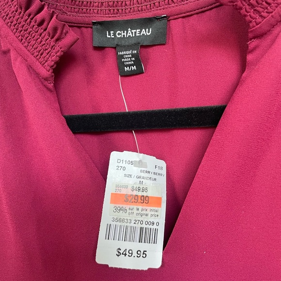 NWT Beautiful Wine Coloured Tank Top - Picture 2 of 5